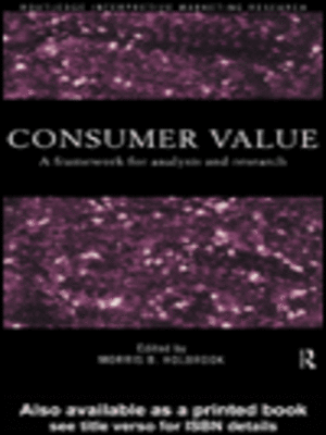 cover image of Consumer Value